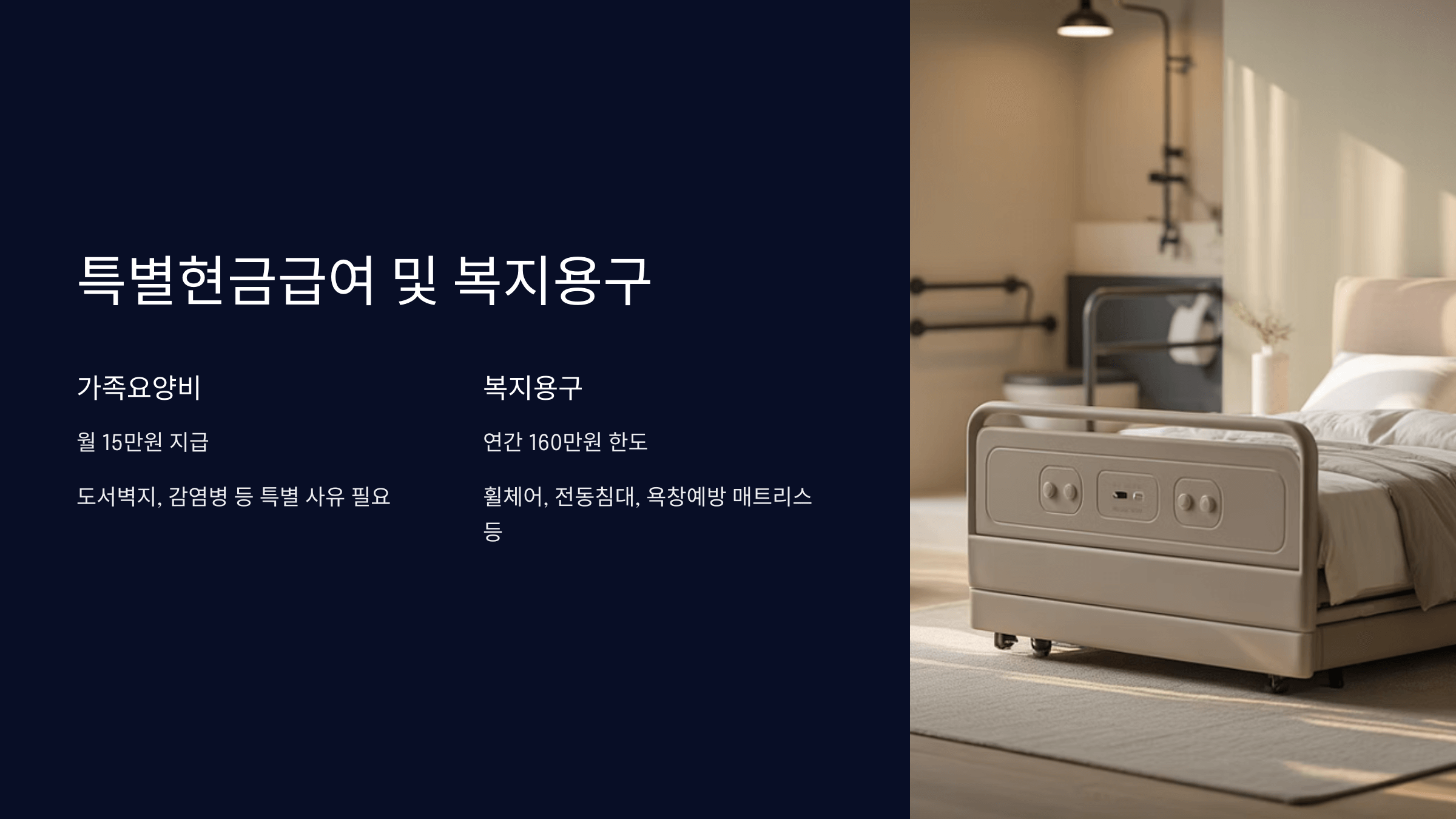 특별현금급여