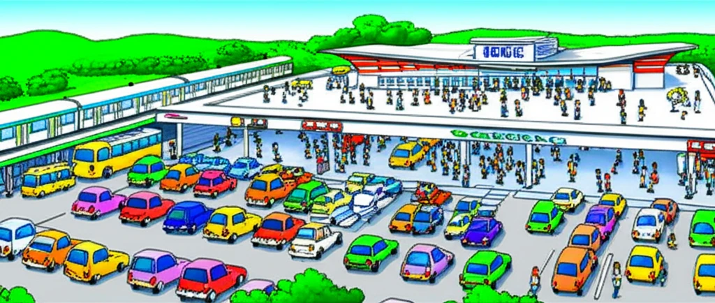 DCC 제2전시장 주차장 734대 규..