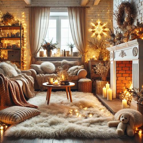 1. 겨울철, 집 안을 따뜻하게 꾸며보세요