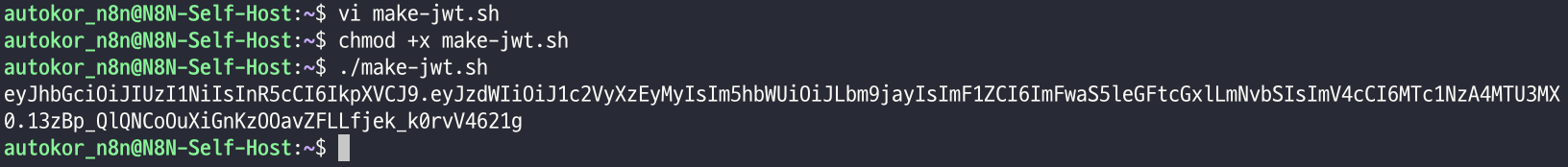 JWT Token Generate