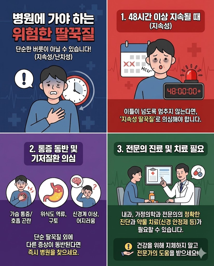 딸꾹질 멈추는 방법