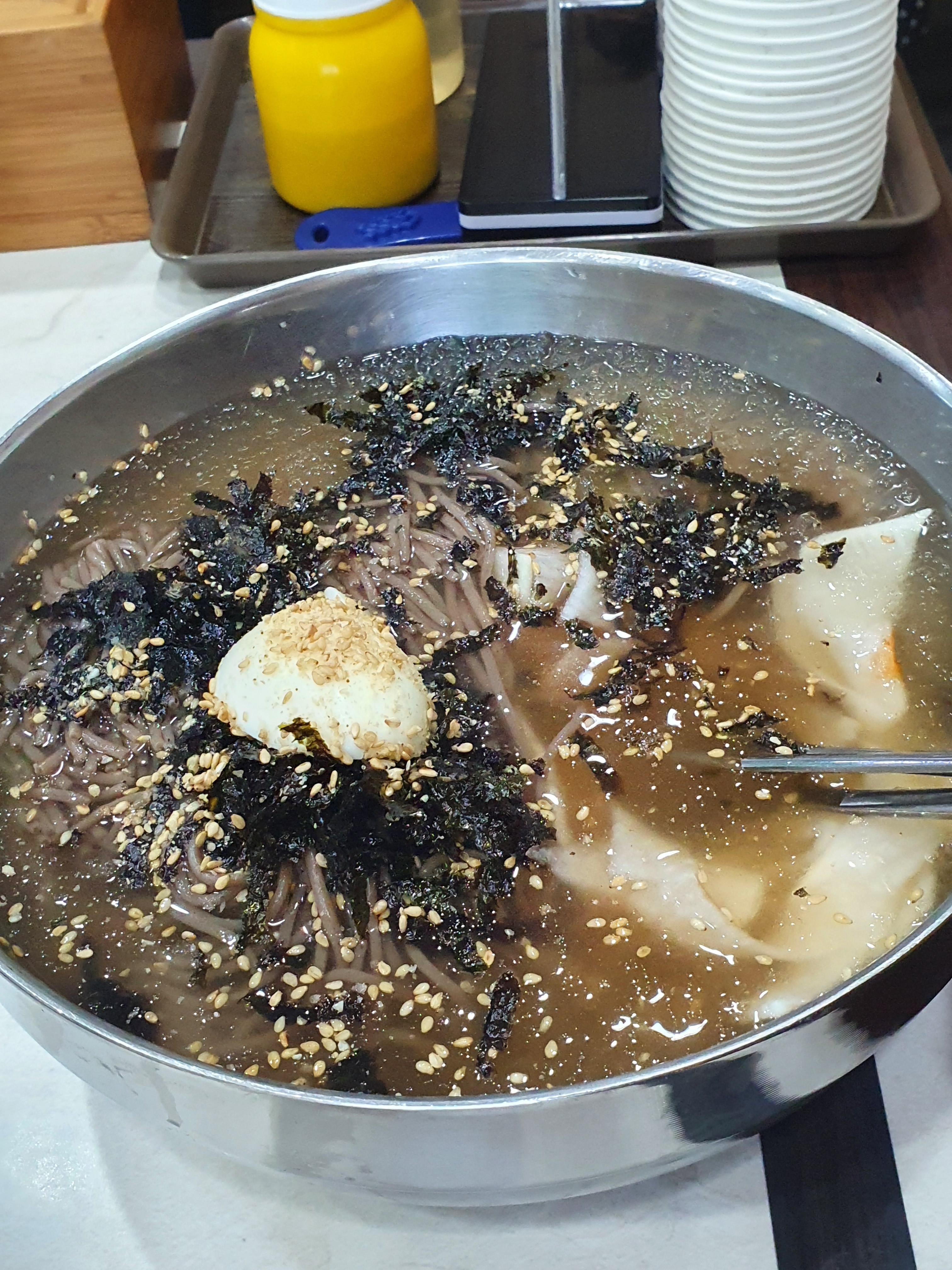 시골막국수 유성점 물 막국수