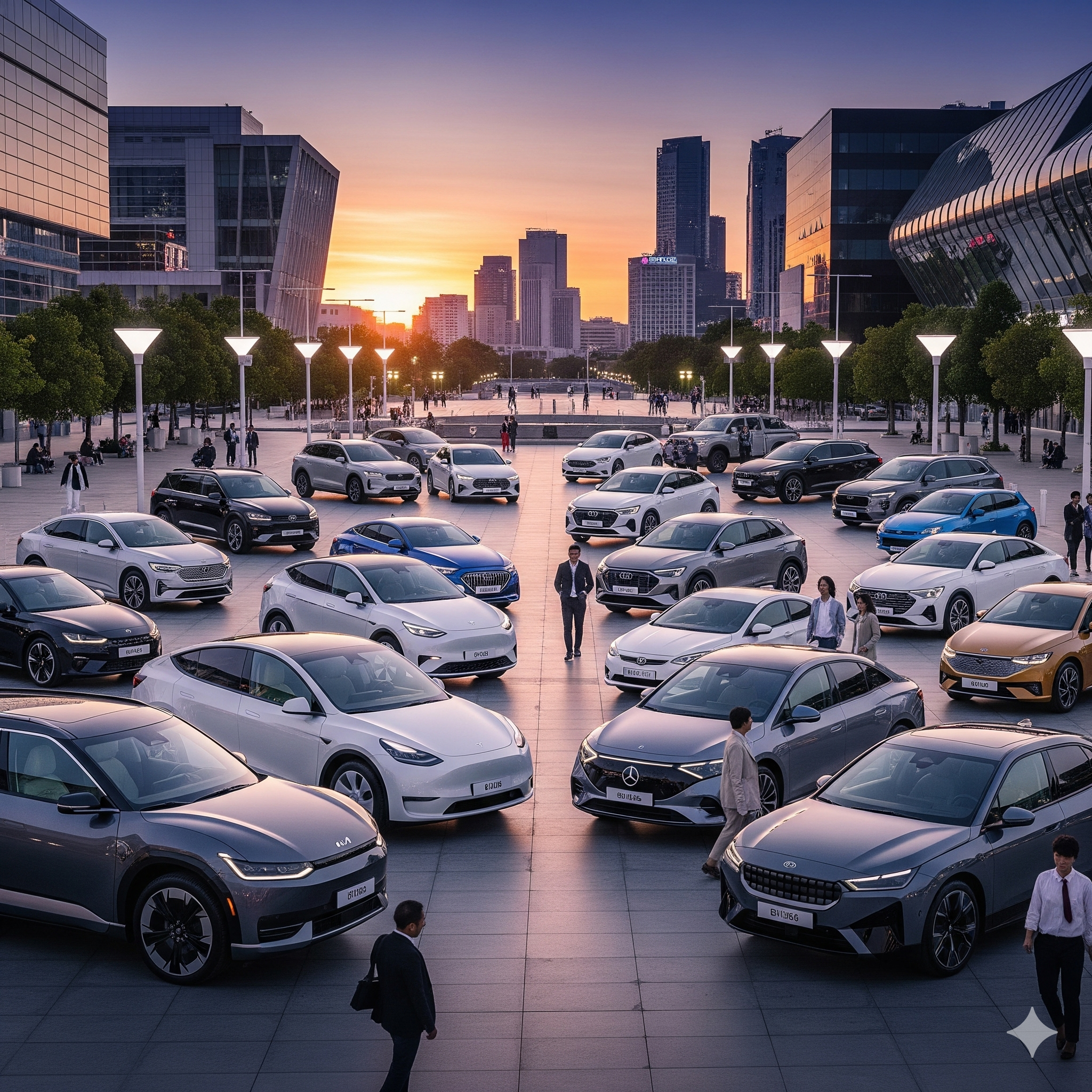 차박하기 좋은 전기차 사진