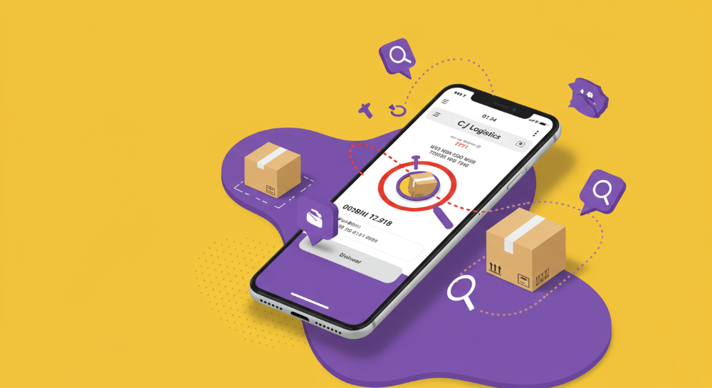 CJ대한통운 운송장 없이 택배 조회