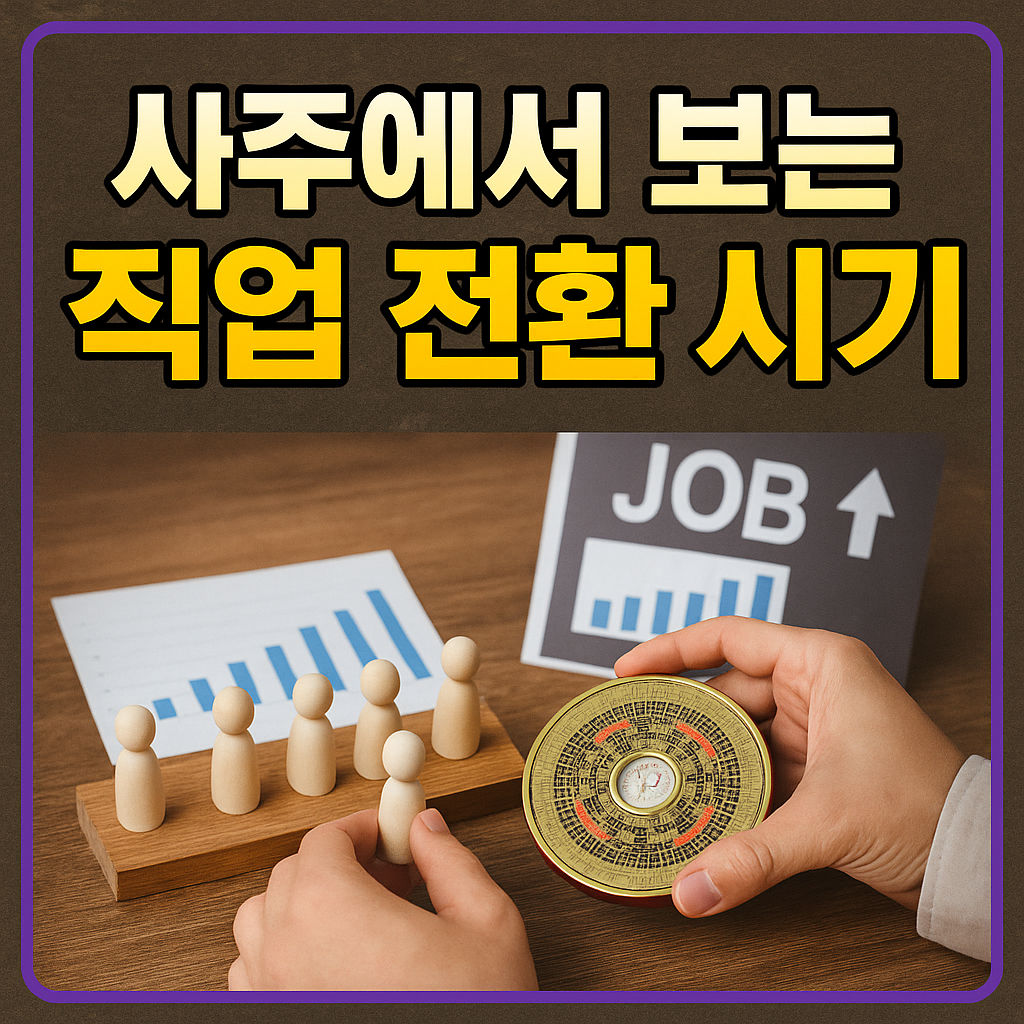 사주에서 보는 직업 전환 시기