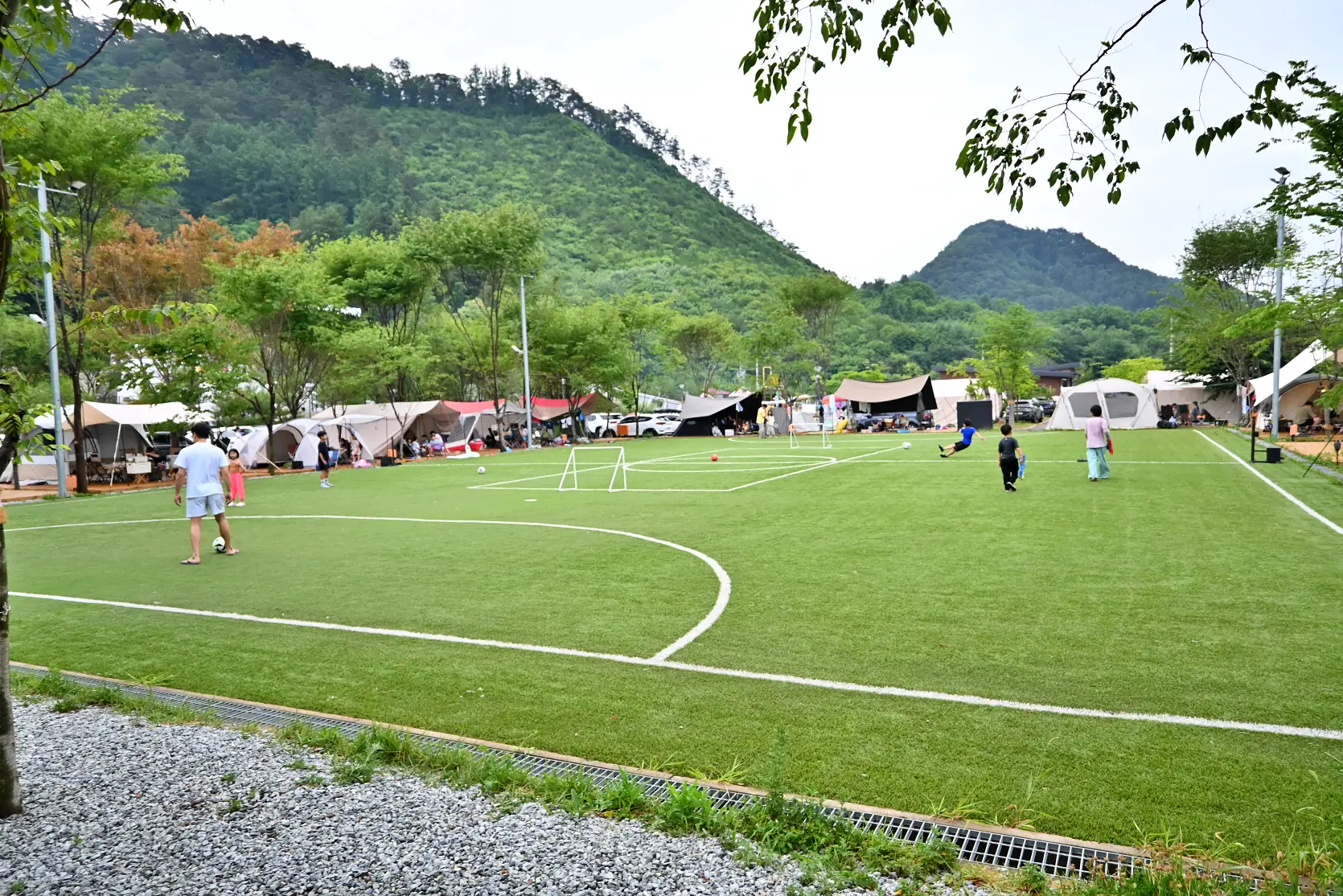 홍천 너의아지트가 되어줄께 캠핑장과 코오롱 오두막 쉘터 피칭후기