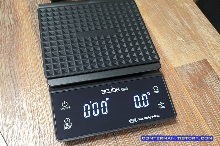 아쿠바 커피저울 액정