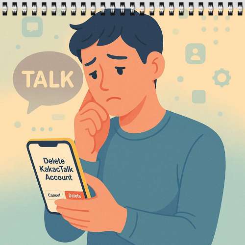 카카오톡을 탈퇴하면, 당신의 디지털 흔적도 함께 사라집니다