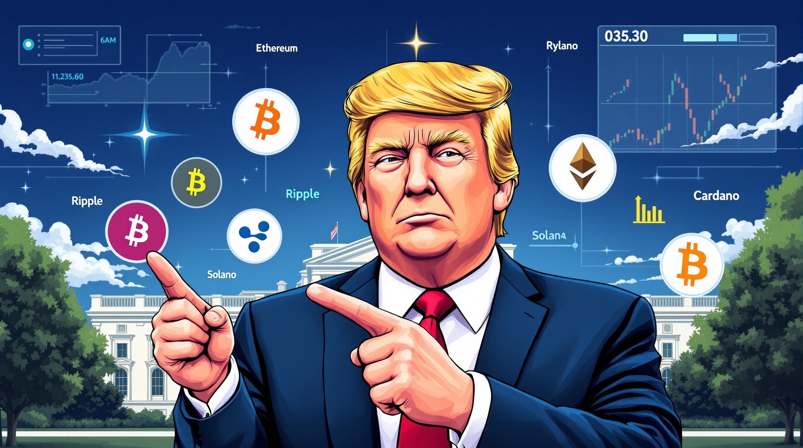 트럼프 대통령의 암호화폐 비축 계획의 진실