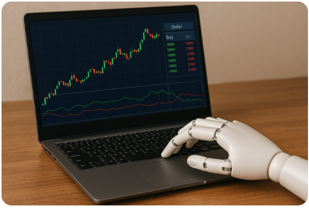 자동매매 프로그램 상징 이미지