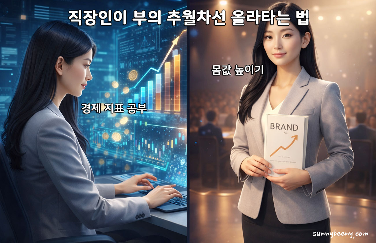 직장인 부의 추월차선 올라타는 법 경제 지표 공부와 몸값 높이기