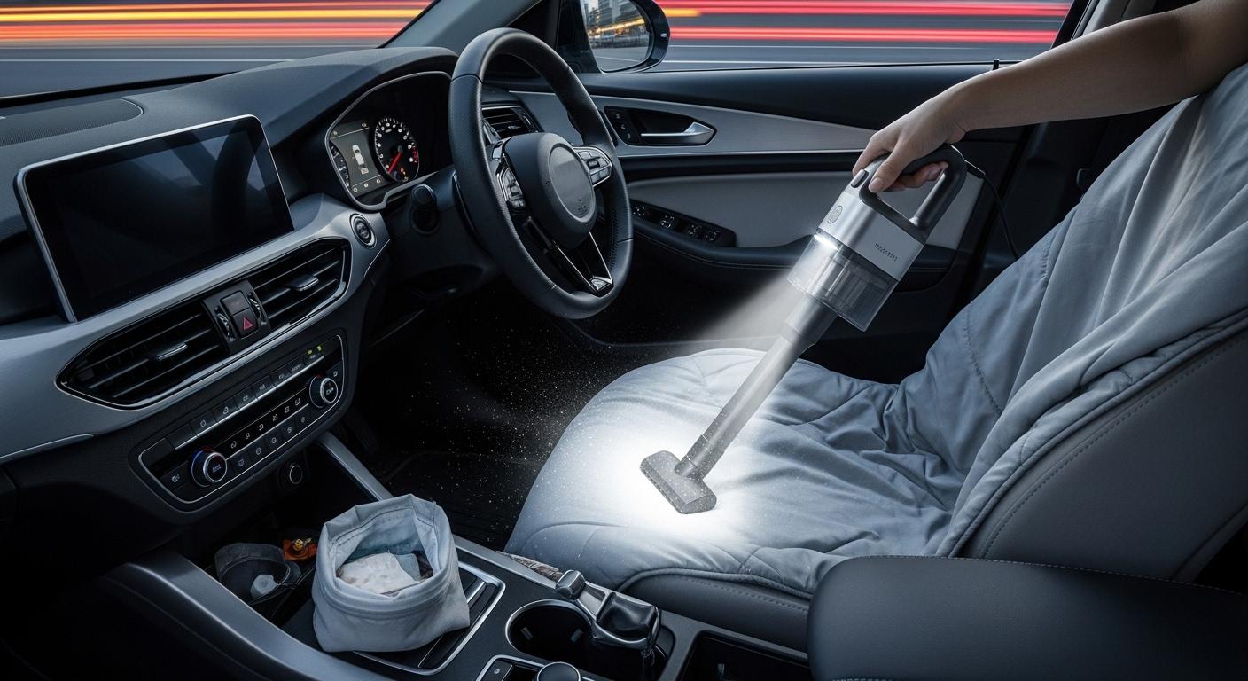 침구 먼지 차량용 청소기 내돈내산 후기