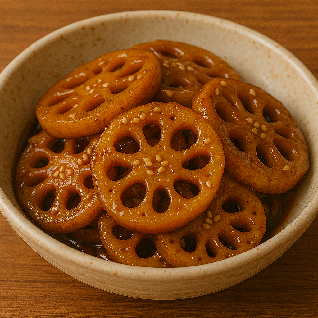 다이어트 반찬으로 좋은 연근조림