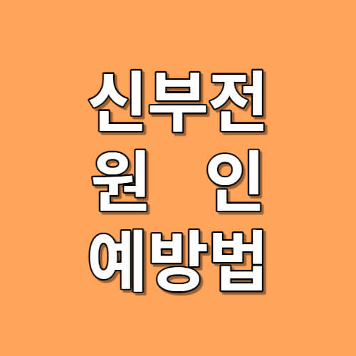 신부전의 원인과 예방법