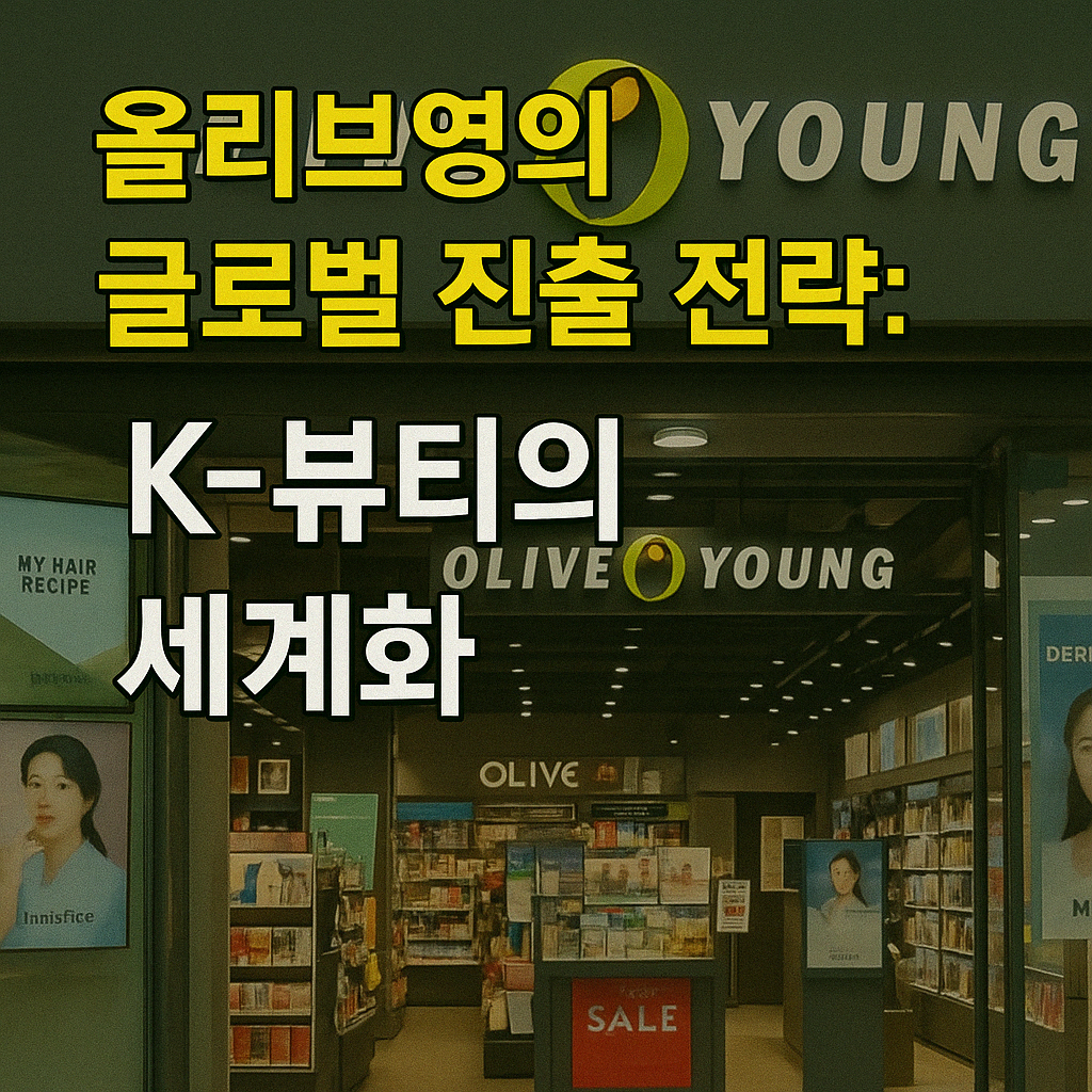 올리브영 세계화 (K-뷰티, 수출전략, 브랜드파워)