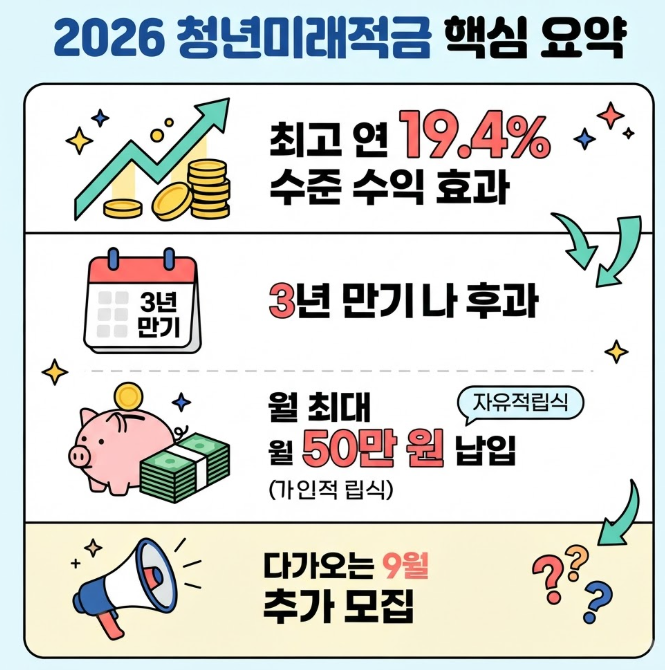 청년미래적금 만기 시 수령액