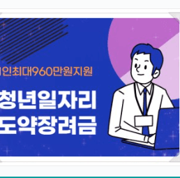 쳥년일자리도약장려금