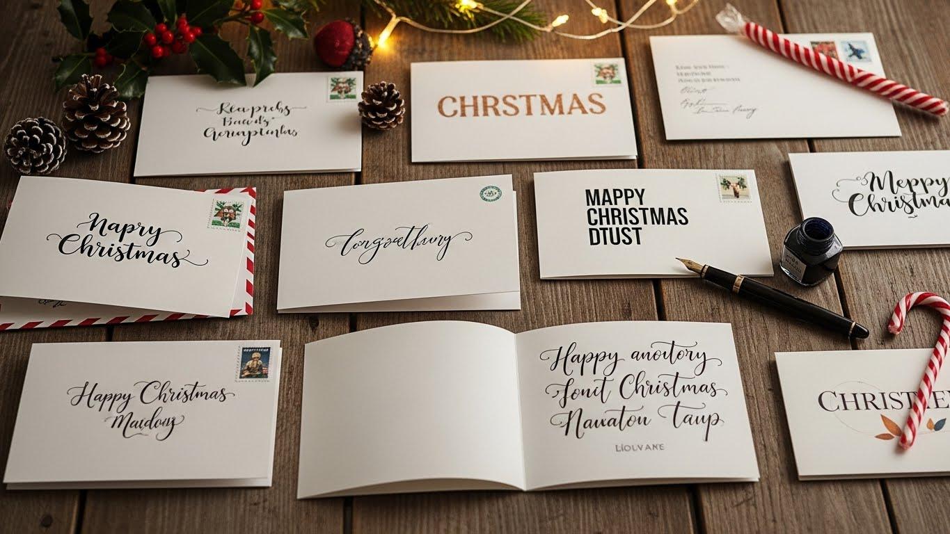 크리스마스 카드 문구