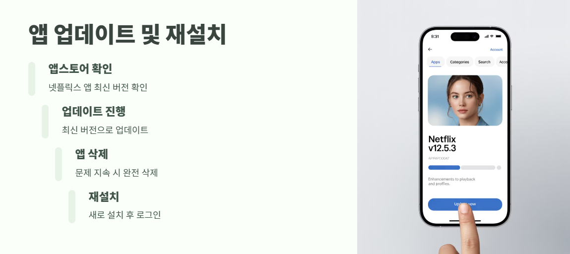 넷플릭스 오류코드 e100 즉시해결 4