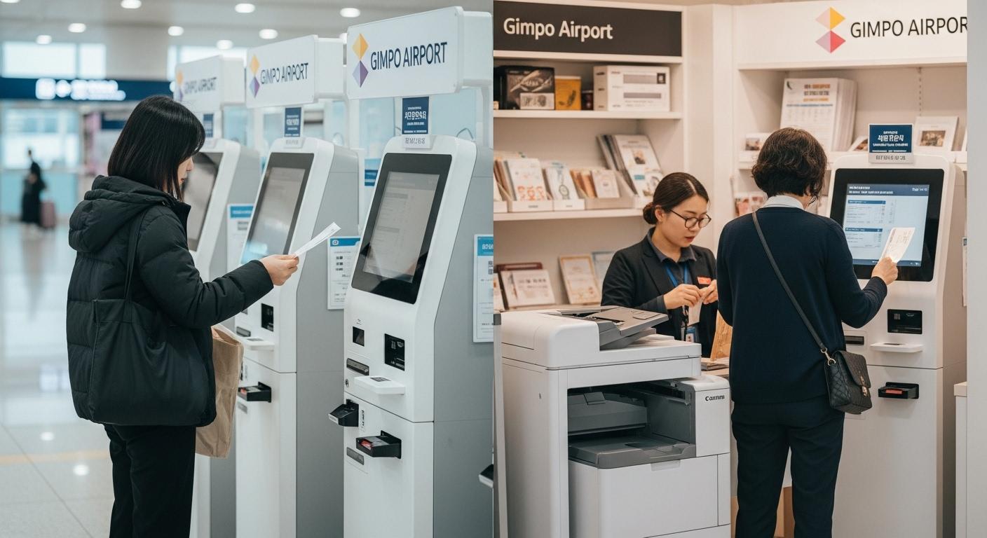 김포공항 프린트