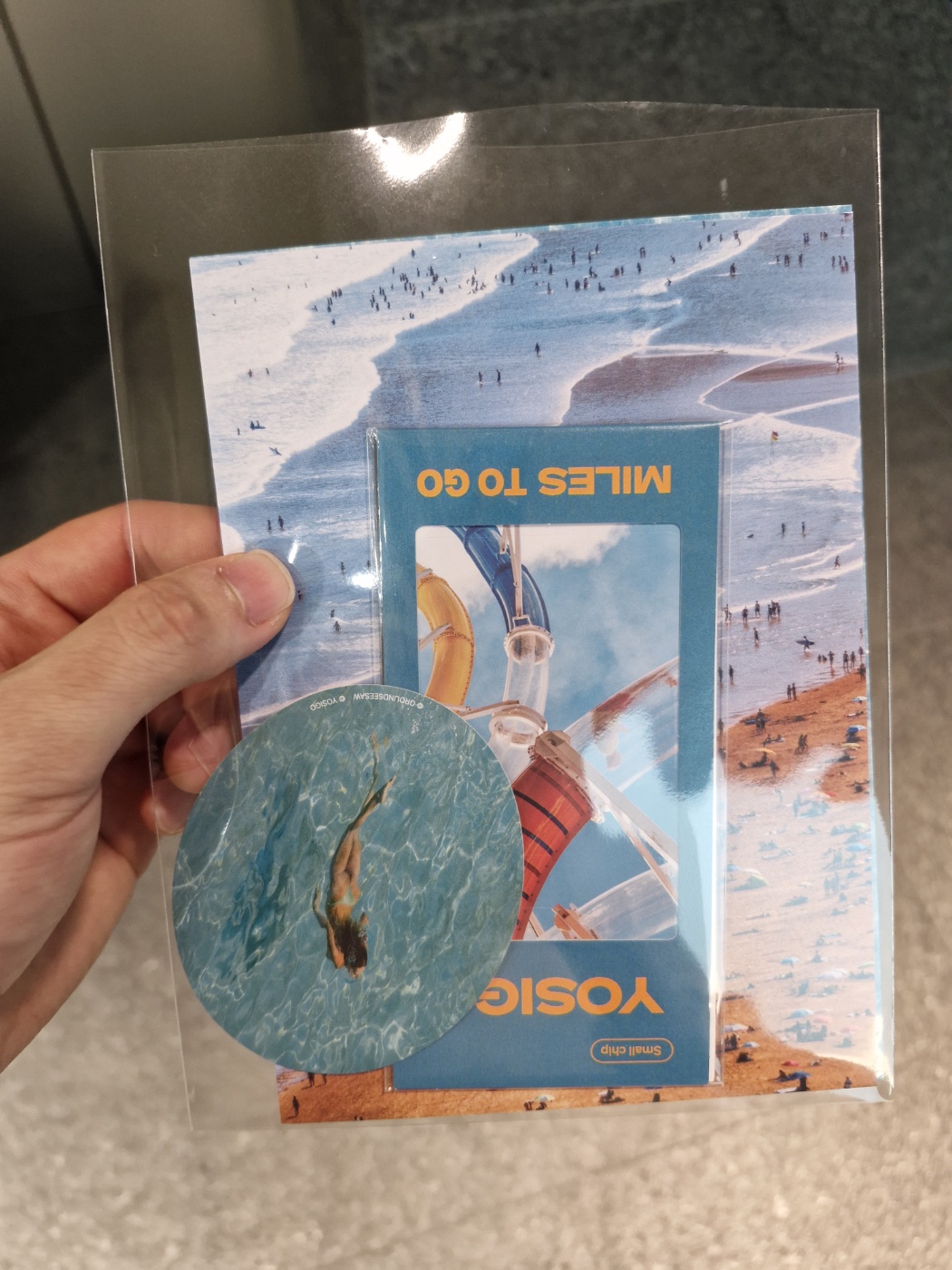 요시고 사진전 굿즈