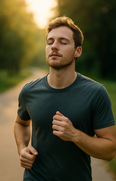 자기 정체성을 찾아가는 러너의 고요한 순간