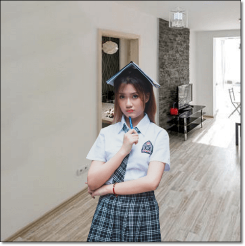 여학생