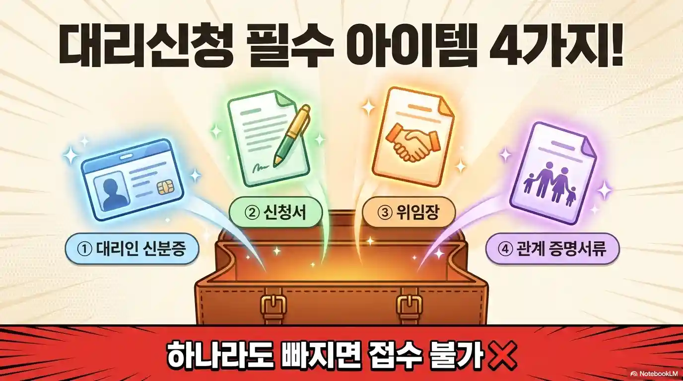 고유가 피해지원금 대리신청 필수 서류 4가지