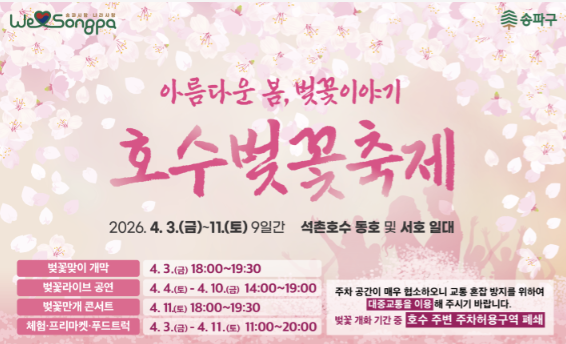 벚꽃개화시기