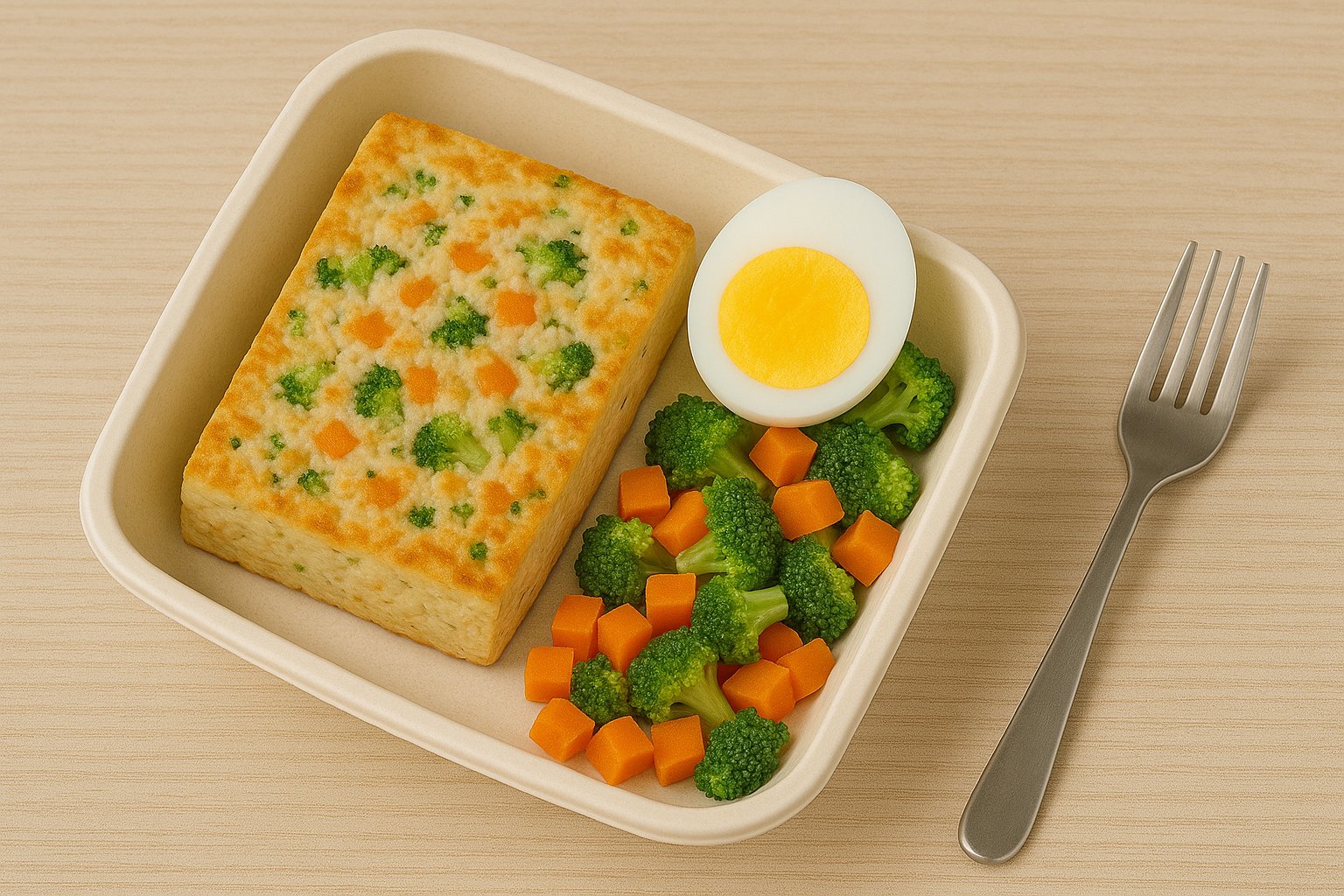 두부스테이크 도시락