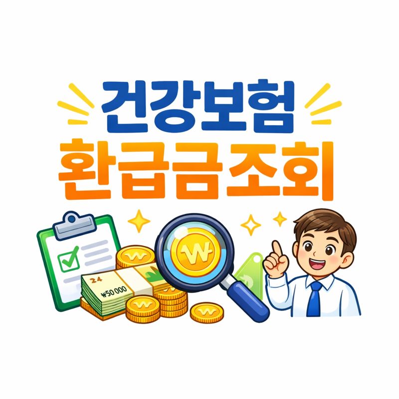 건강보험 환급금 조회