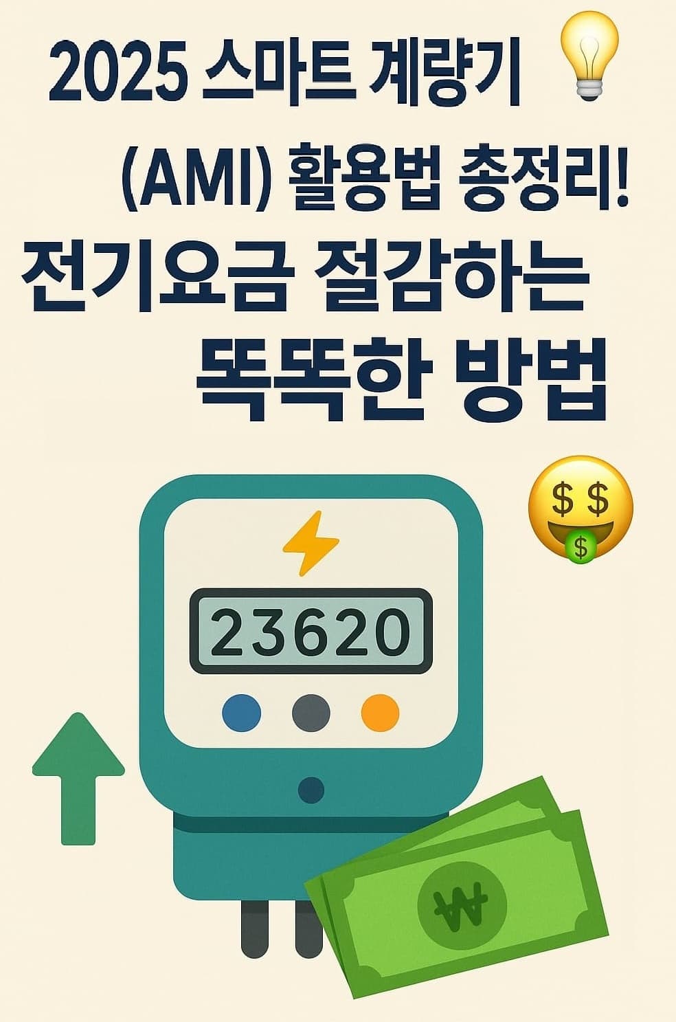 2025 스마트 계량기(AMI) 활용법 총정리! 전기요금 절감하는 똑똑한 방법