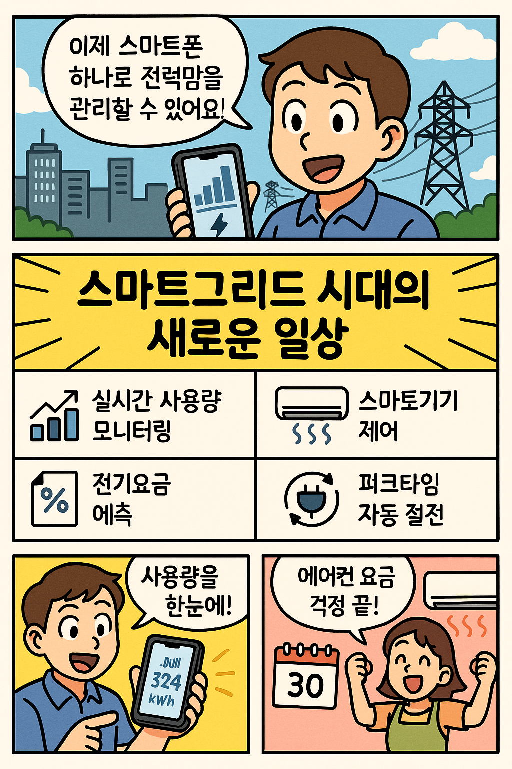 내 스마트폰으로 전력망을 제어한다고