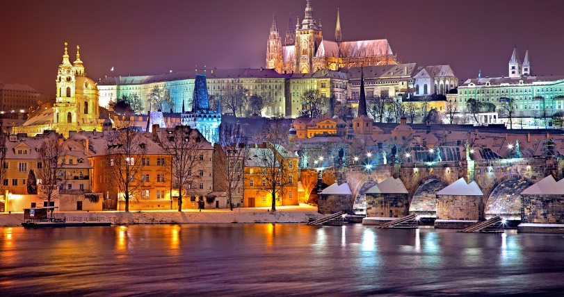 프라하 성 사진