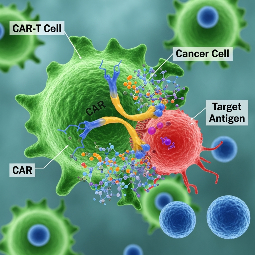 암 치료의 새로운 희망, 'CAR-T 세포 치료'란?
