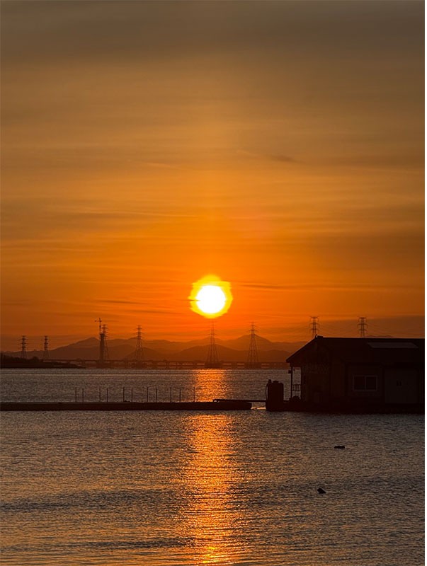 지인이 보내준 2026년 1월 1일 새해 아침 일출 사진