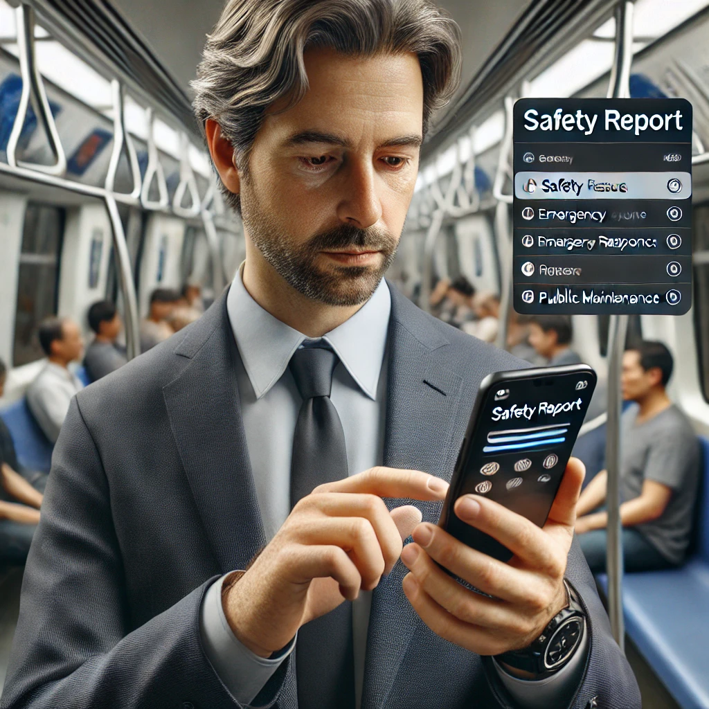 안전신문고 모바일 신고 관련 그림