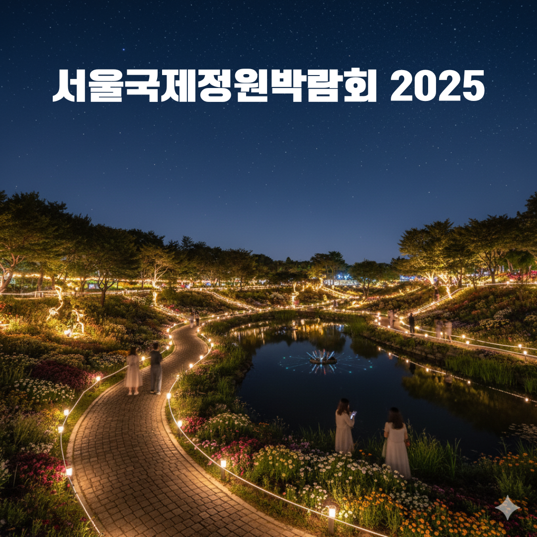 서울국제정원박람회 2025, 무료로 즐기는 초록 비밀정원