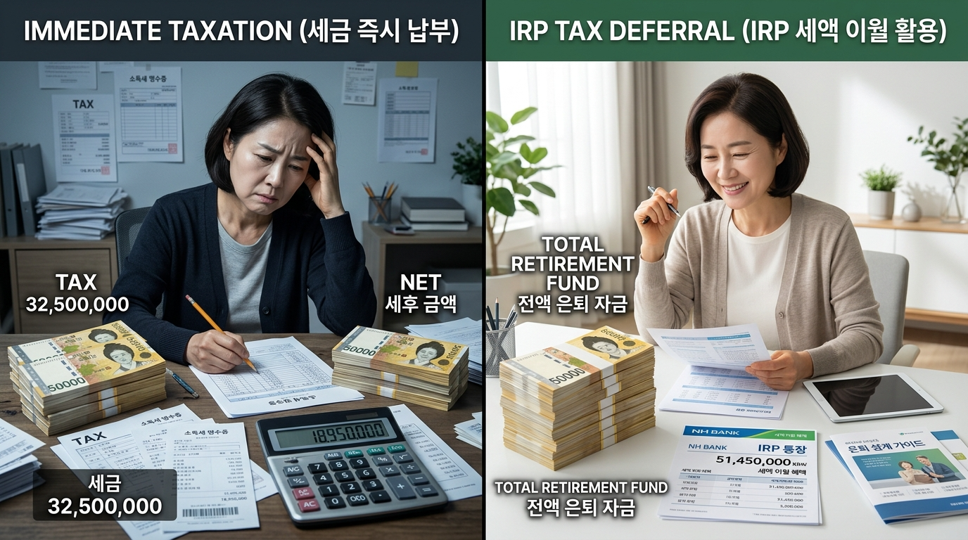 두 가지 선택의 대비