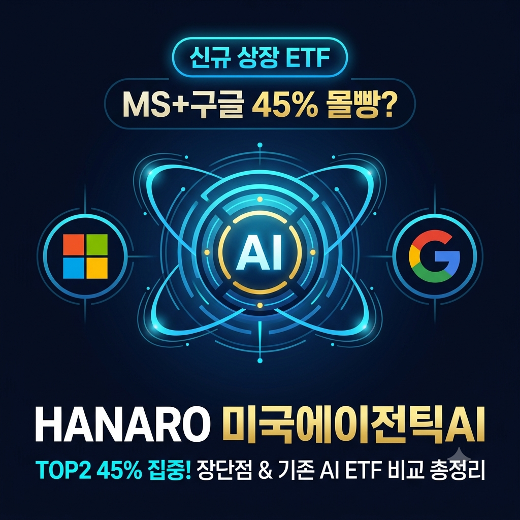 HANARO 미국에이전틱AI TOP2 + 분석