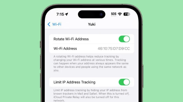 iOS 18과 macOS Sequoia는 Wi-Fi 주소 회전 기능을 도입(출처-macrumors)