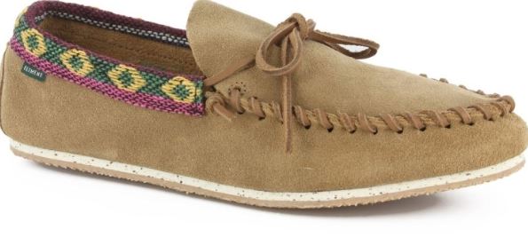 황토색 모카신 사진