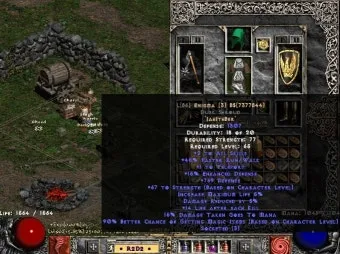 디아2 순종 룬워드레저렉션 제작법 성능 비교_15