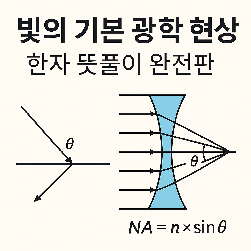 빛의 기본 광학 현상