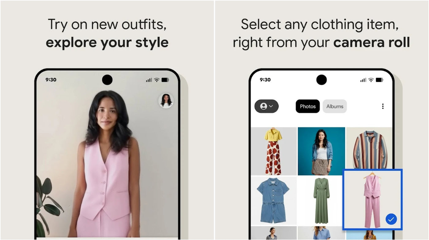 구글, 옷 가상으로 입어보는 스타일 앱 '도플' 출시