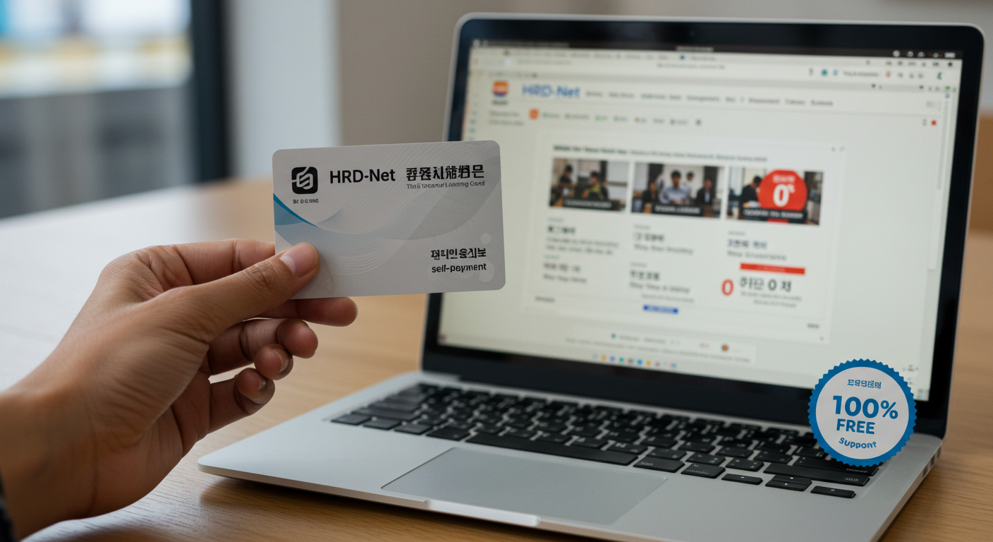 국민내일 배움 카드 발급은 필수 