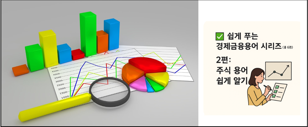 주식 용어 쉽게 알기, PER, EPS, 시가총액 관련 이미지