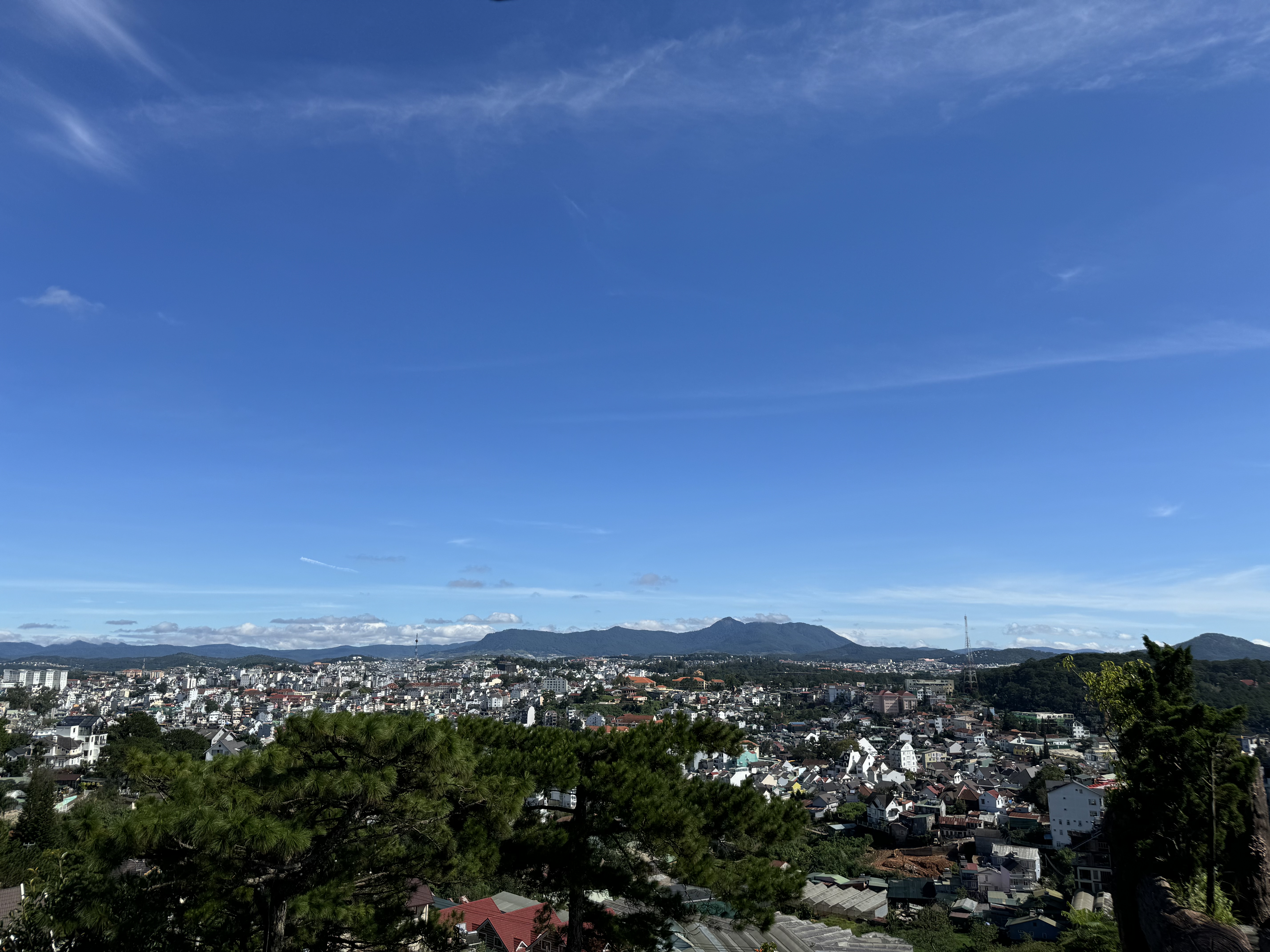 달랏 시내 전경