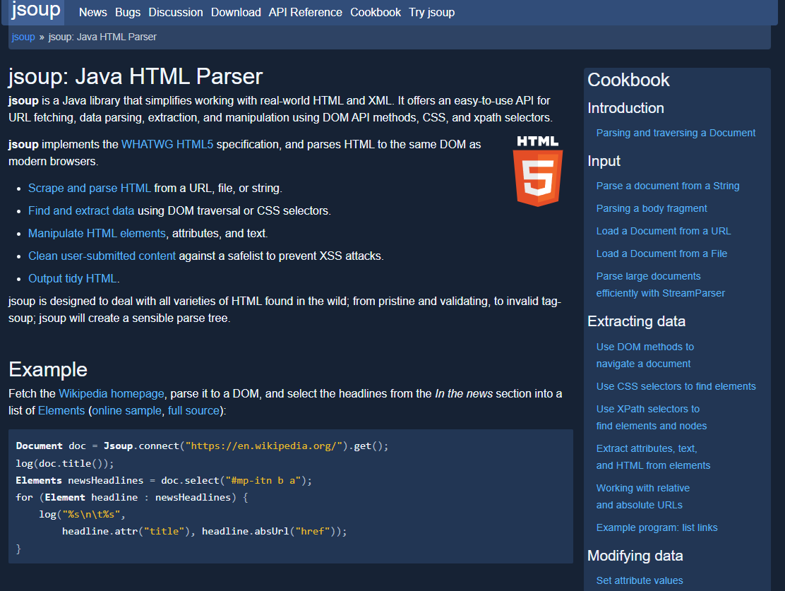 jsoup