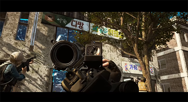 배틀그라운드-영상속-한-장면